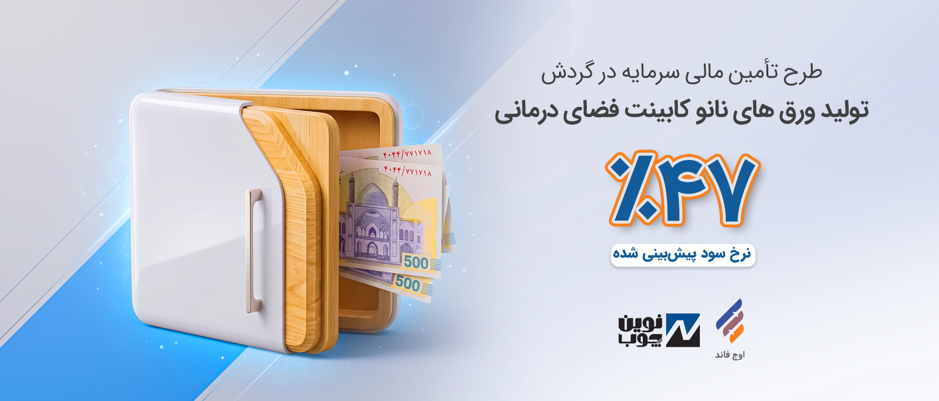 تأمین سرمایه در گردش تولید ورق‌های نانو کابینت